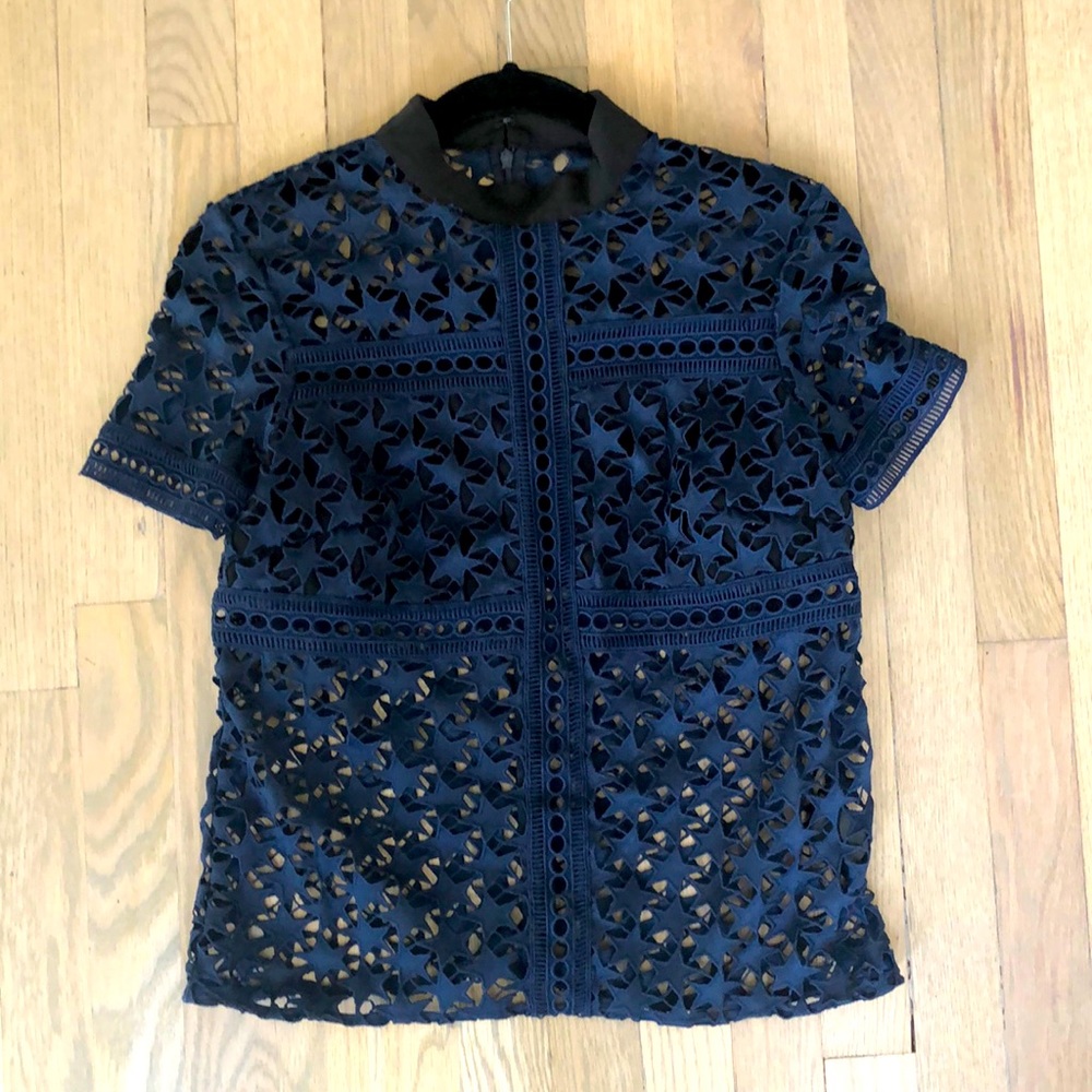 Self Portrait Star Top Size 2